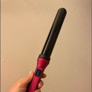 Thick curling wand.